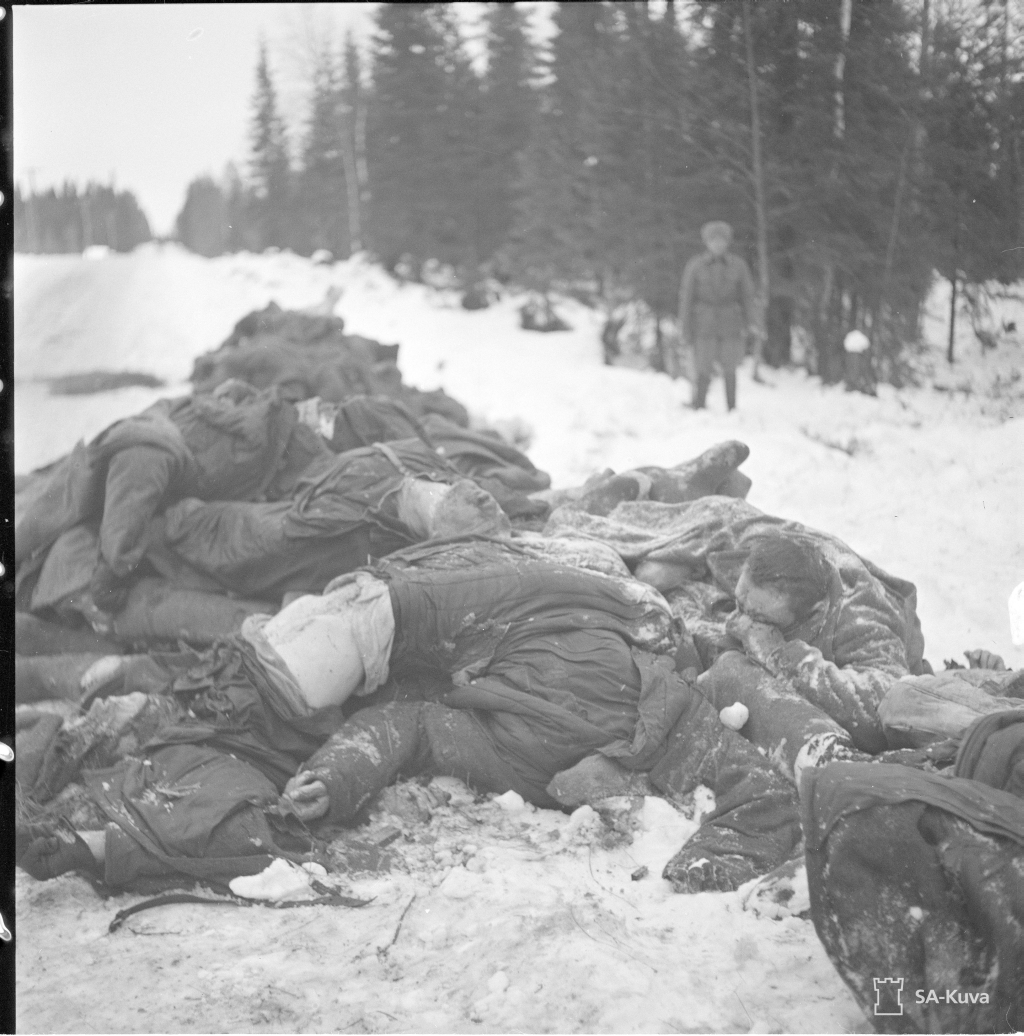 Halott szovjet katonák.
