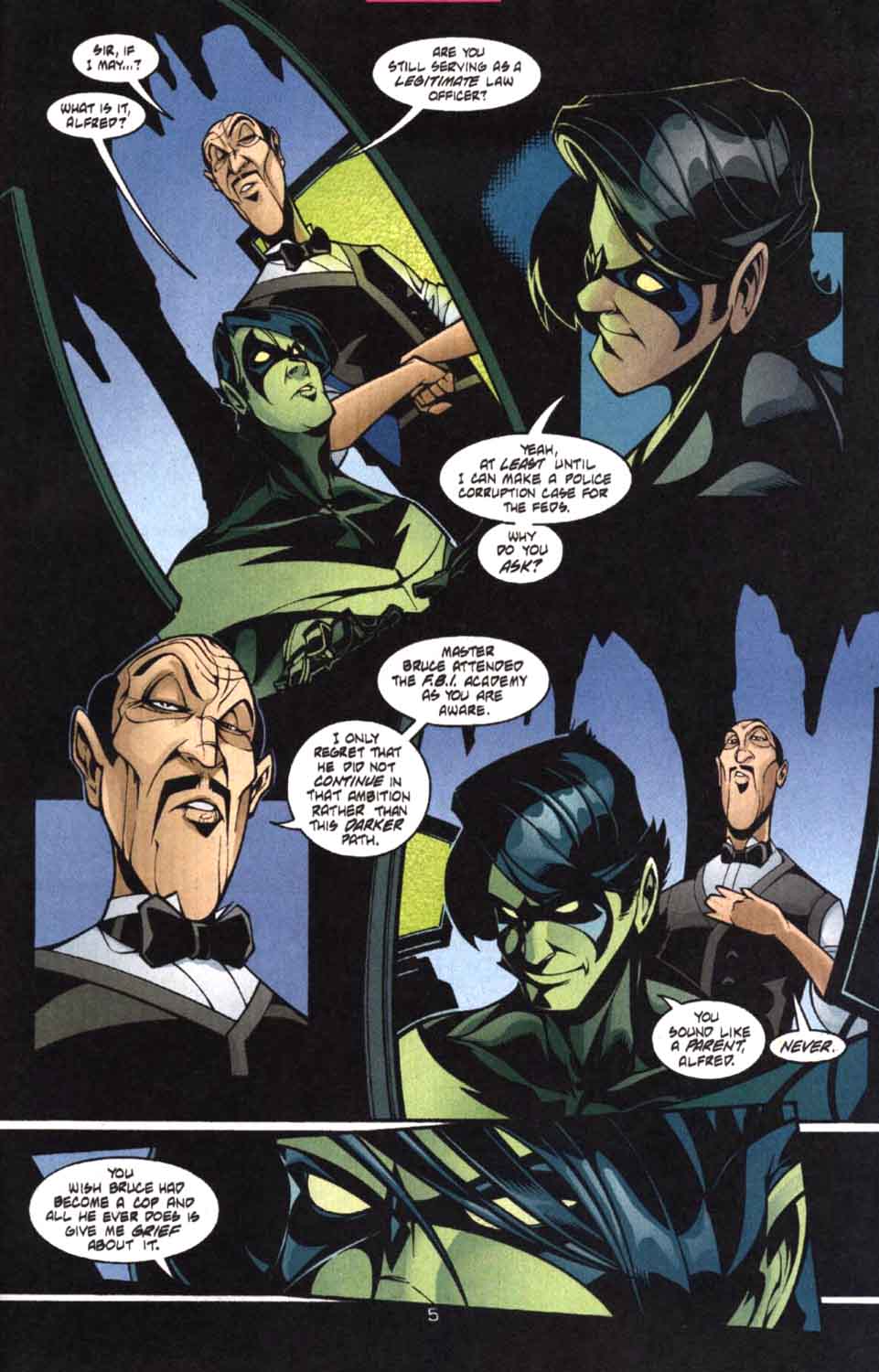 Nightwing 068 - Bruce Wayne Fugitive 06 - Birds of Prey - Ragadozók
