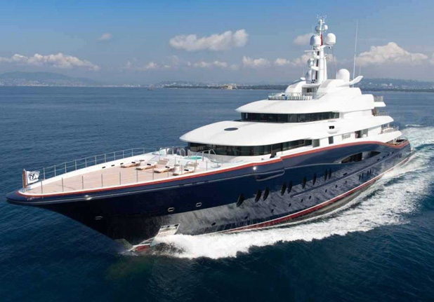A jacht, ami 230 millió eurót ér