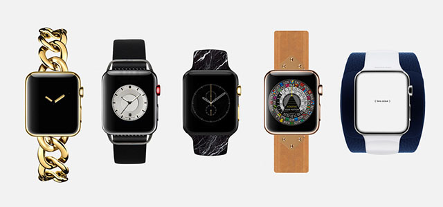 Ilyen lenne az Apple Watch, ha luxusmárkák terveznék