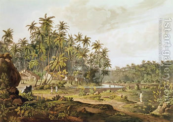 View-Near-Point-Du-Galle-Ceylon-Engraved-By-Daniel-Havell-1785-1826-Published-In-1809a.jpg