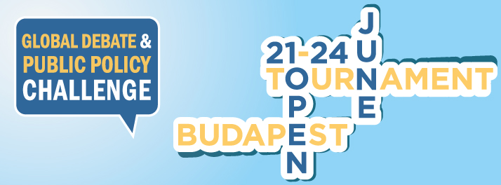 GDPPC Open nemzetközi vitabajnokság Budapesten