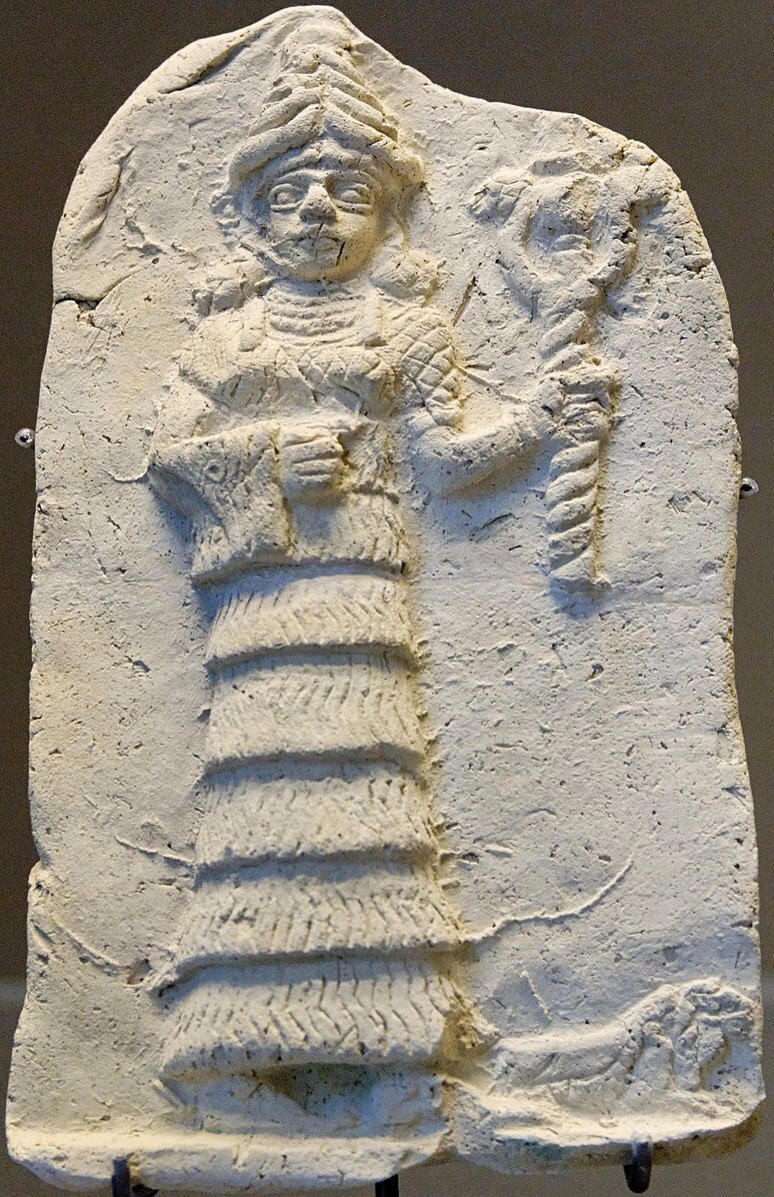 Ishtar korai 2. évezredben. Louvre, Párizs.jpg