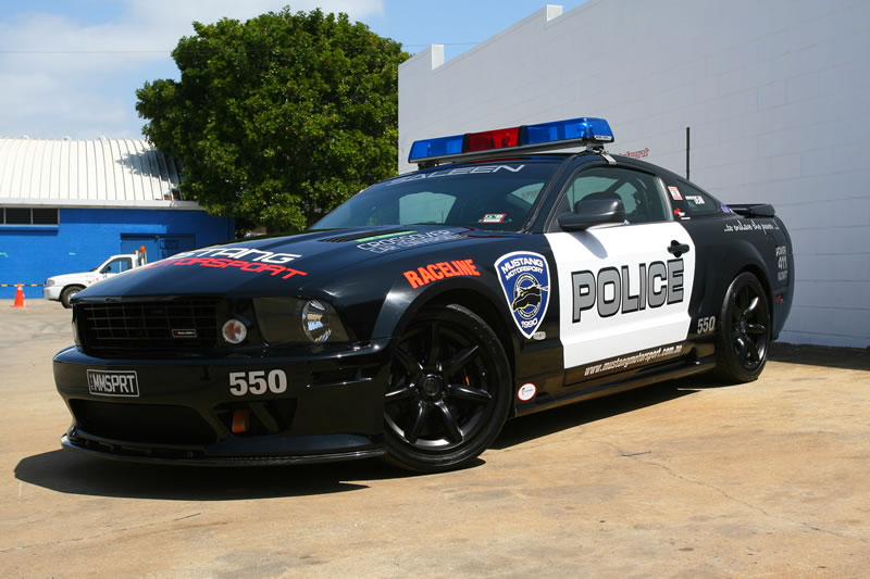 Car ford mustang police #9