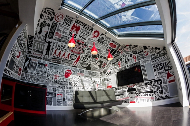 Music Room - Murals by Alex Fowkes