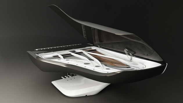 Hatmázsás űrpianó a Peugeot-tól - Peugeot Piano by Peugeot Design Lab