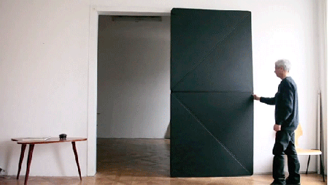 Origamiszerű jövőajtók? - Evolution Door by Klemens Torggler