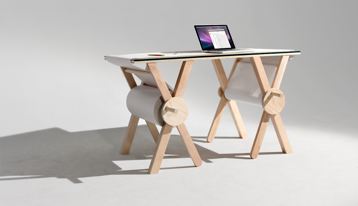 DIY analóg gondolatrögzítő asztal