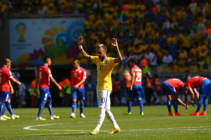 Бразилия - Колумбия онлайн видео матча 4 июля