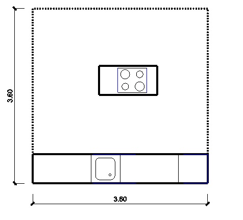 5 instant példa a konyha terének kialakÃtására minden design Konyha 3m