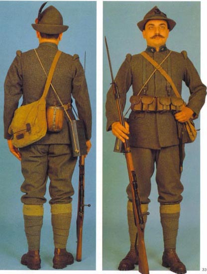 Alpinik az első világháborúban