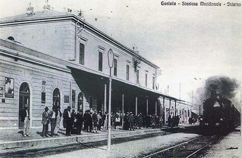Gorizia, központi pályaudvar, 1920