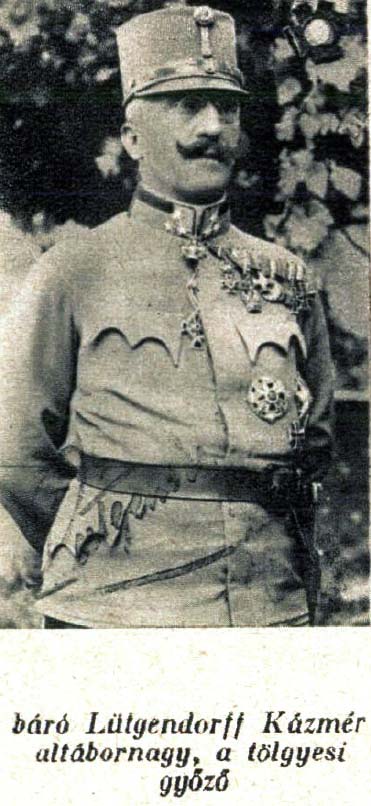 Kasimir von Lütgendorff, avagy Lütgendorff Kázmér tábornok, a „tölgyesi győző”
