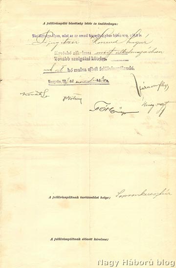 Felülvizsgálati lap