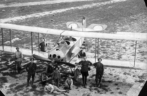 Az orosz Anatra gyár által gyártott Anade repülőgép az első világháború idején