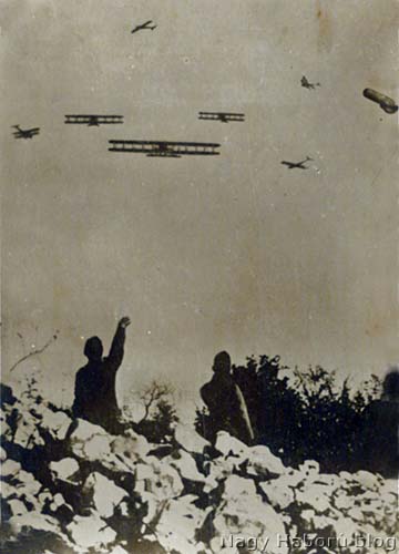 Légiharc 1916-ban a Doberdónál