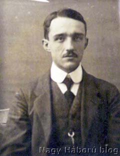Kókay László 1915 tavaszán Szegeden még diákként készült fotója