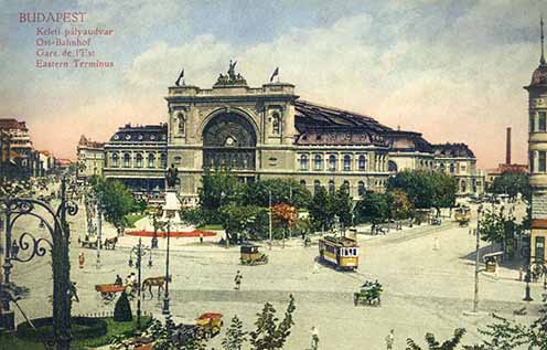 A Keleti pályaudvar 1912-ben