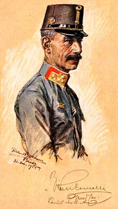 Eduard Böhm-Ermolli tábornagy (1856–1941) 1914. július 26. és 1918. május 15. között a 2. hadsereg, illetve a Böhm-Ermolli hadseregcsoport parancsnoka