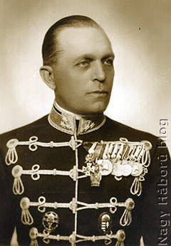Paduschitzky Alfréd, a szerző századparancsnoka már ezredesi rangban
