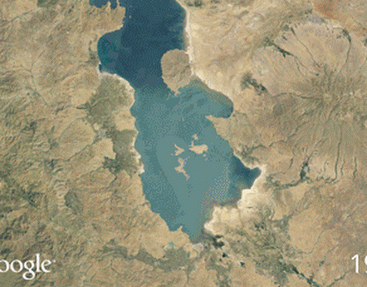 Lake Urmia Drying Up.gif