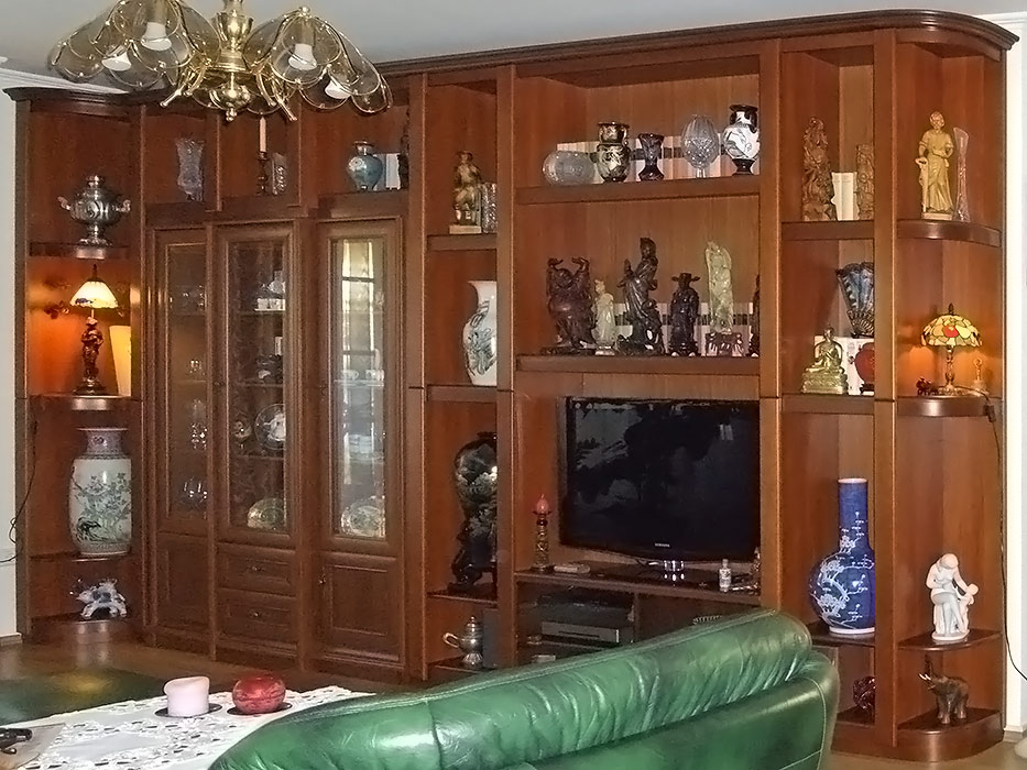 Nappali bútor vitrines könyvszekrény a nappali szekrénysor ...