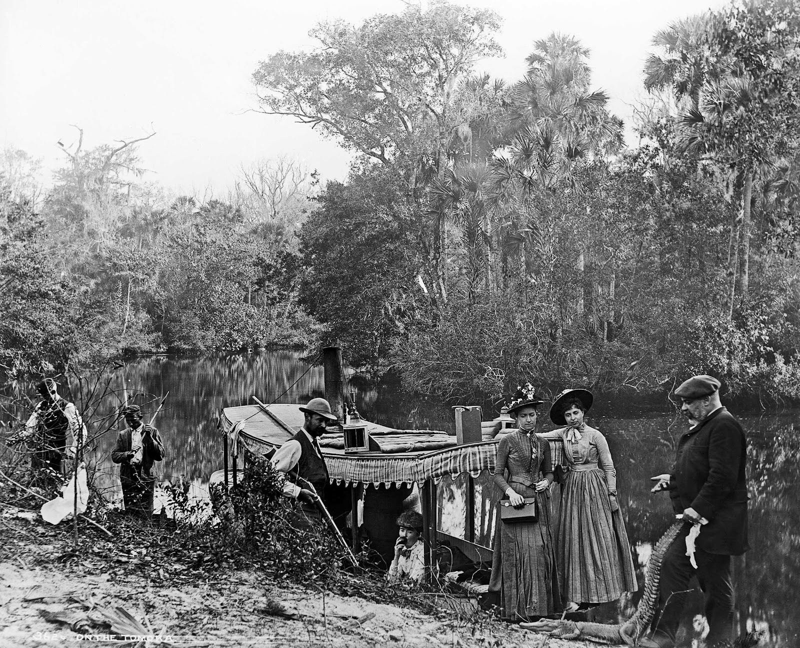 1892. Utazás a Tomoka folyó mentén, Floridában..jpg