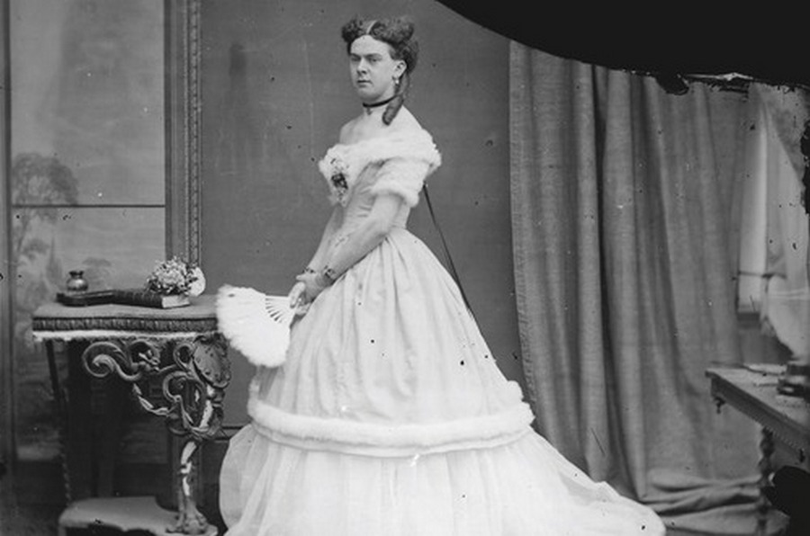 1869. Frederick William Park, másnéven Fanny, az első transzvesztita a viktoránus Angliából..jpg