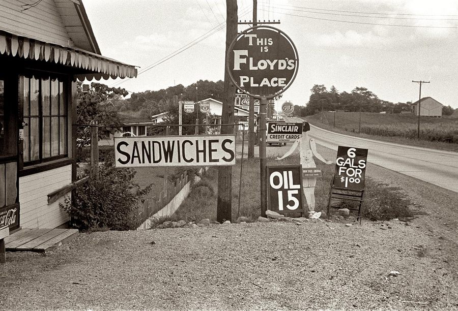 1938. Ohio. 6 gallon kb. 25 liter benzin 1 dollár..jpg