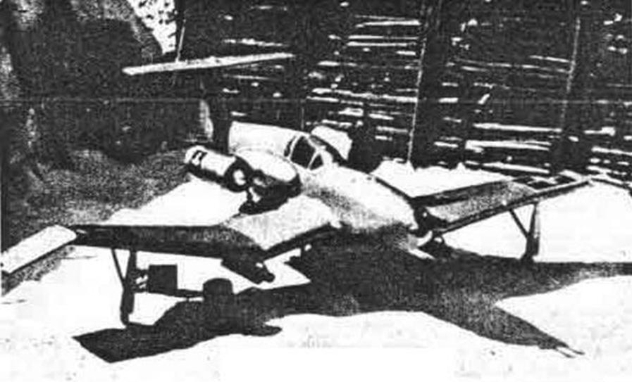 1944 Weiss Manfréd XNI-2 Kaméleon kísérleti sugárhajtóműves vadászgép.jpg