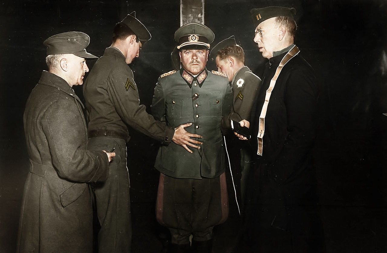 1945. Anton Dostler tábornok kivégzése a szövetségese által Olaszországban..jpg
