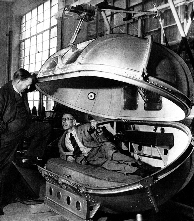 1945. Winston Churchill számára tervezett túlnyomásos kabin..jpg