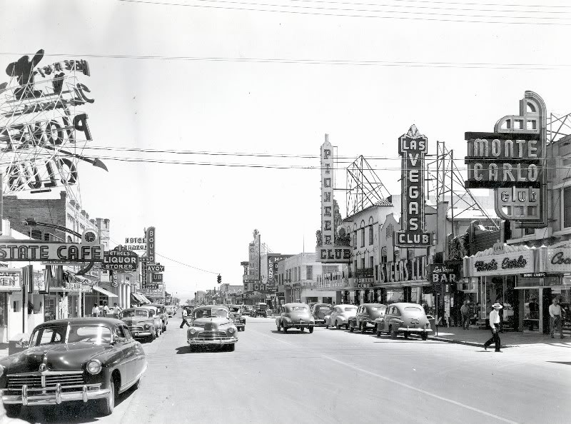 1953. Las Vegas az első kaszinók után circa 20 évvel..jpg