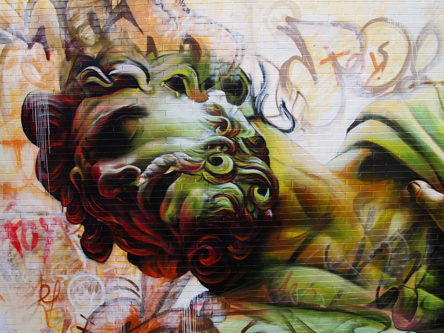Hiperrealisztikus graffitik spanyol művészektől 