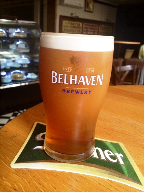 egy pohár Belhaven