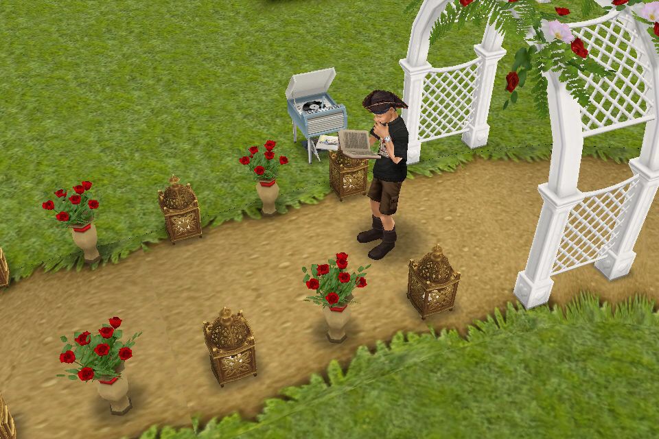 "The pirate and his goddess" feladat, a kalózhajó a titokzatos szigeten