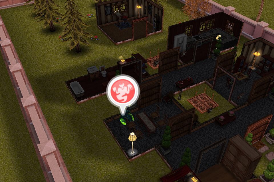 "Ghost Hunters" feladat, a szellem vadászat hobbi The Sims FreePlay