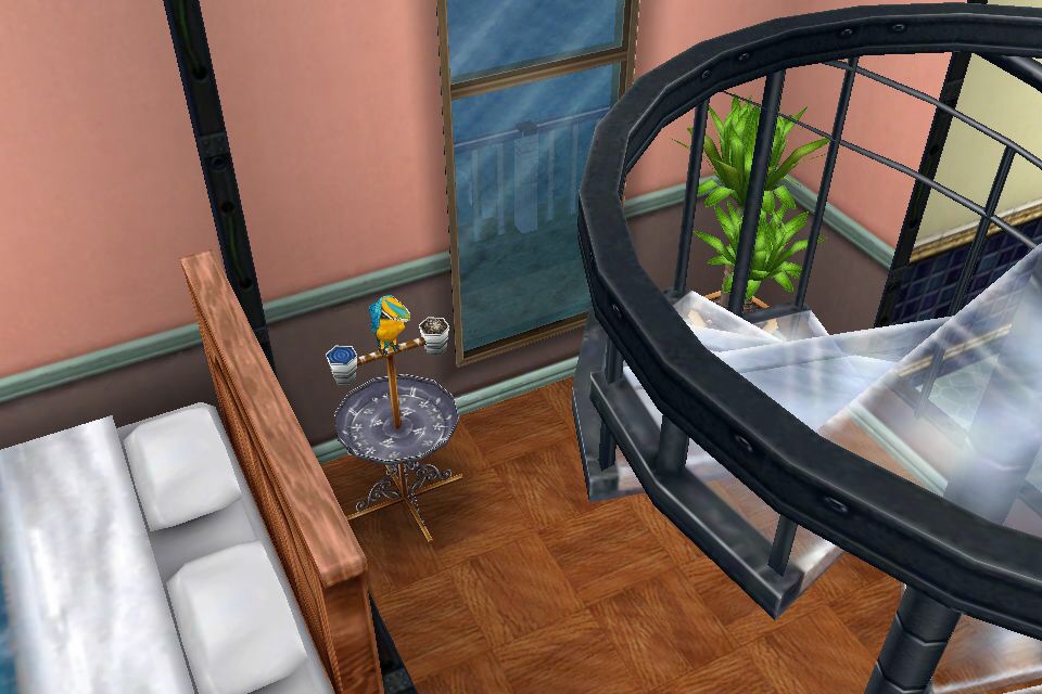 "Bird Feeding" feladat, az idős simek madáretetés hobbija The Sims