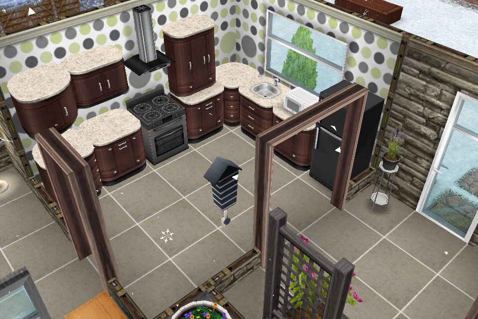 A scandinavian house ház the sims freeplay