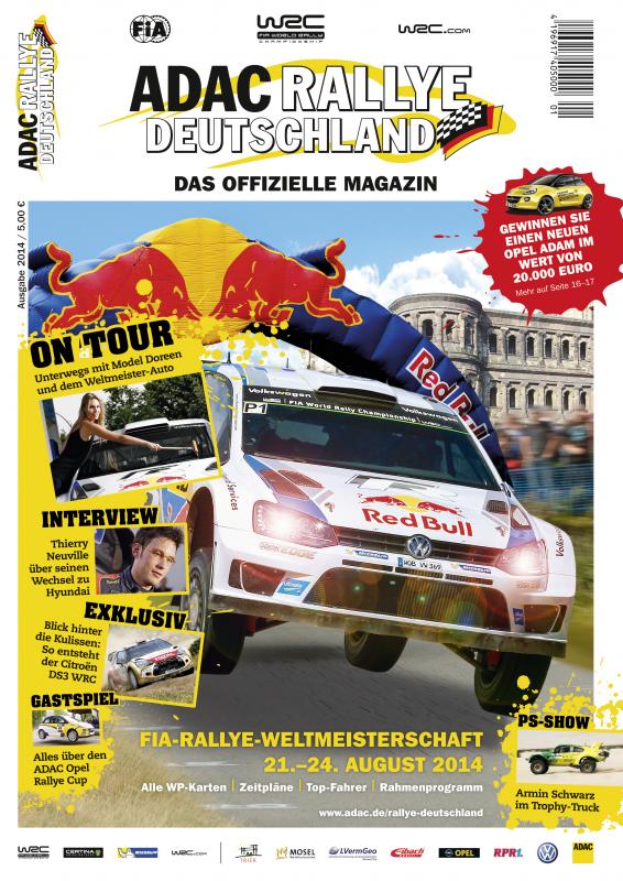 WRC ADAC Rallye Deutschland 2014. augusztus 21-24., Trier