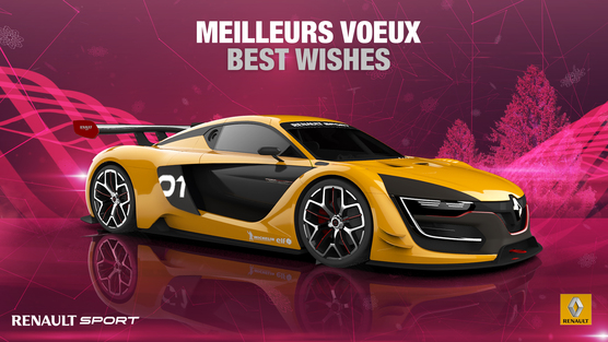 Boldog karácsonyt és sikerekben gazdag új évet kíván a Renault Sport!
